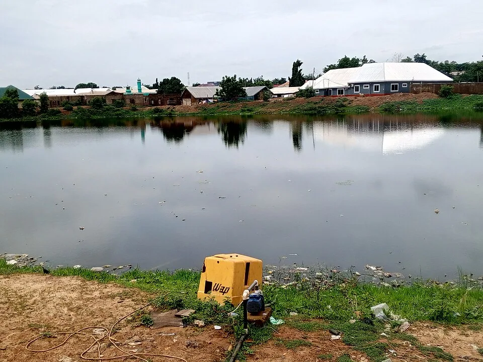Barrage communautaire de Lamashegu à Tamale, Ghana